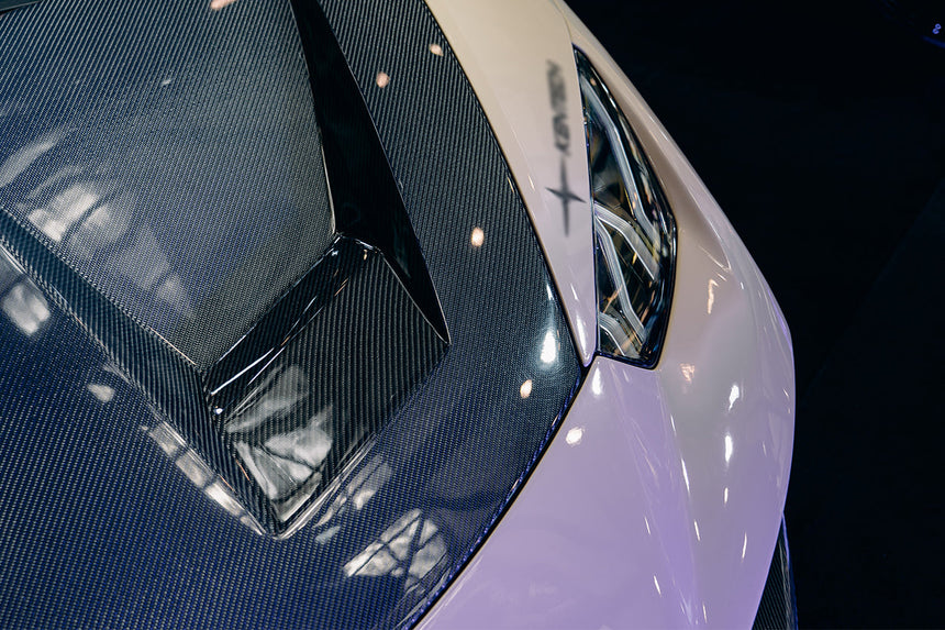 2015-2021 Lamborghini Huracan LP610/LP580/EVO BKSS Style Carbon Fiber Hood