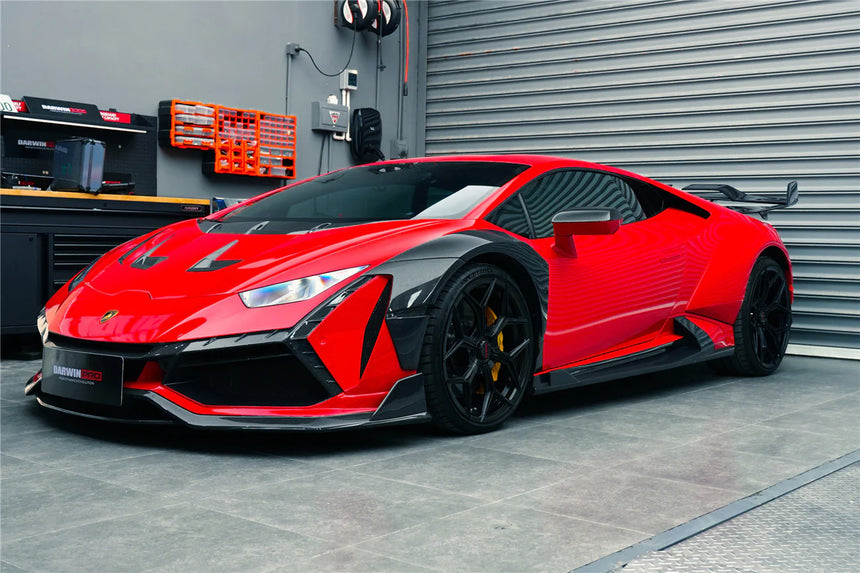 2015-2022 Lamborghini Huracan LP610/LP580/EVO BKSSII Style Full Wide Body Kit