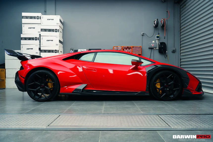 2015-2022 Lamborghini Huracan LP610/LP580/EVO BKSSII Style Rear Wide Fender Flare