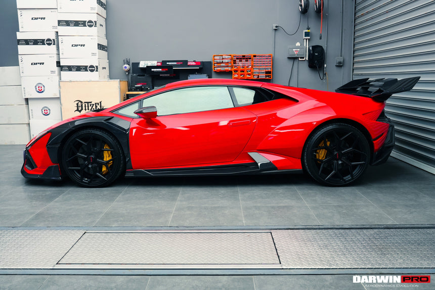 2015-2022 Lamborghini Huracan LP610 & LP580 Coupe Only BKSSII Style Full Wide Body Kit