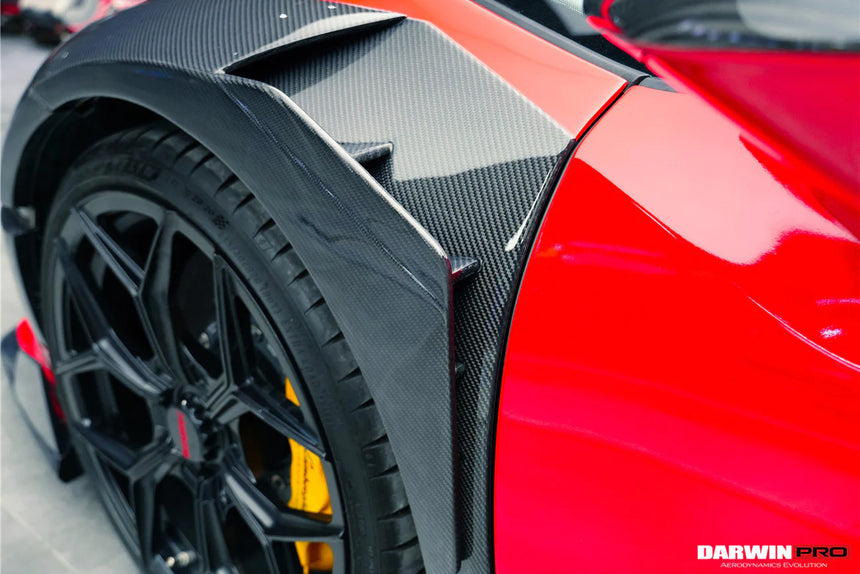 2015-2022 Lamborghini Huracan LP610/LP580/EVO BKSSII Style Front Wide Fender