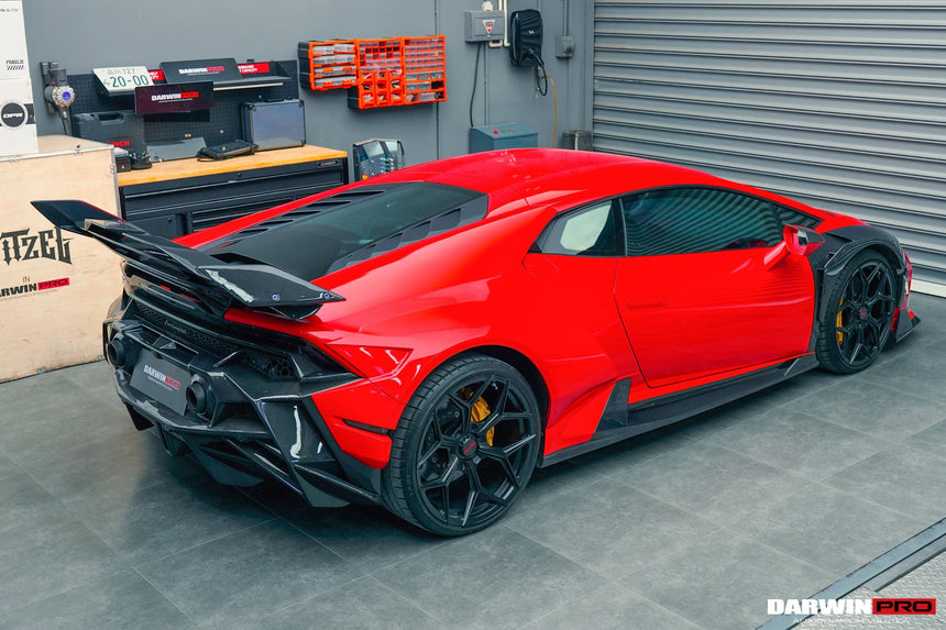 2015-2022 Lamborghini Huracan LP610 & LP580 Coupe Only BKSSII Style Full Wide Body Kit