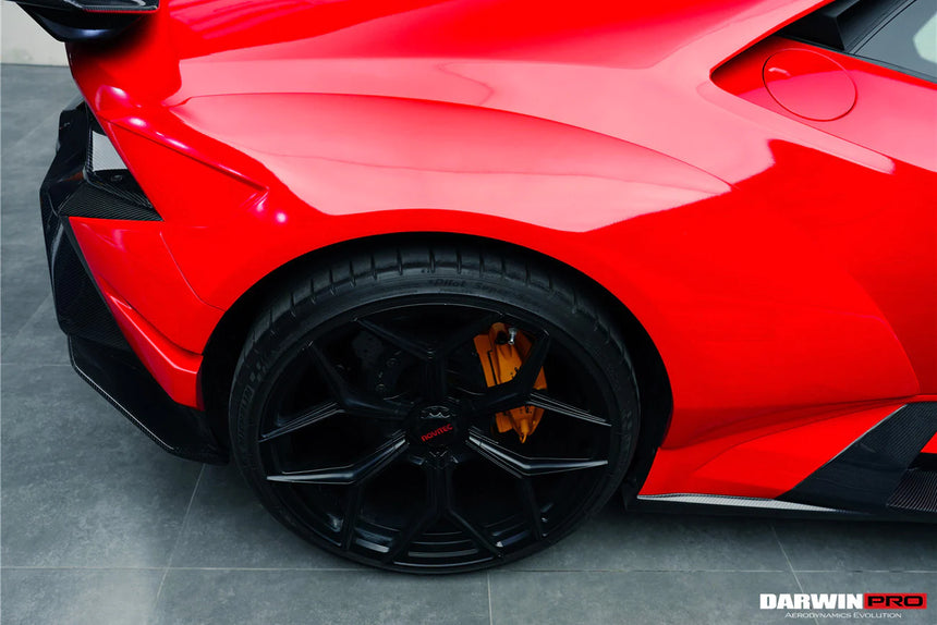 2015-2022 Lamborghini Huracan LP610/LP580/EVO BKSSII Style Rear Wide Fender Flare