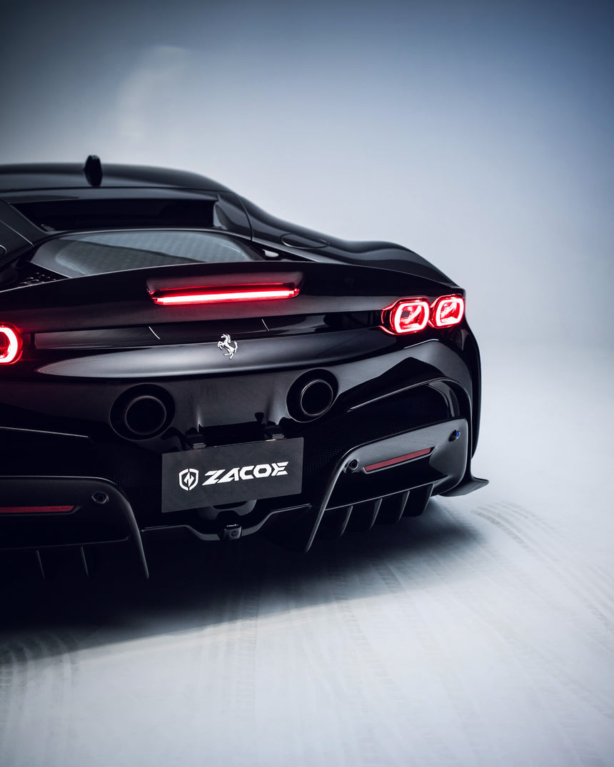 Dry Carbon Fiber Ferrari SF90 Stradale Spoiler - Zacoe