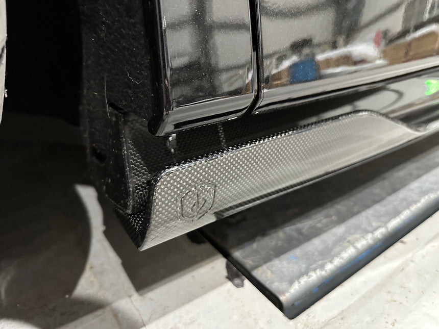 Dry Carbon Fiber Ferrari SF90 Stradale Side Skirts - Zacoe