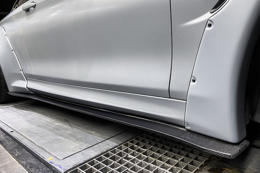 2014-2020 BMW F82/F83 M4 DE Style Side Skirts