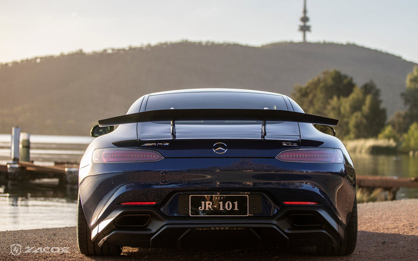 Mercedes-Benz AMG GT/GTS Dry Carbon Fiber Bumper / Diffuser - Zacoe