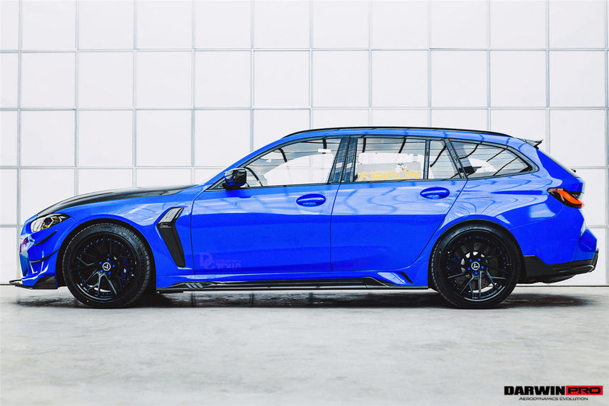 2021-UP BMW M3 G80 G81 BKSSII Style Front Bumper and Front Fender and Side Skirts