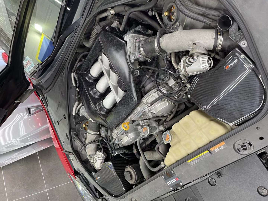 Nissan GTR R35 2009 Airspeed Brand 100% Dry Carbon Fiber Cold Air Intake System