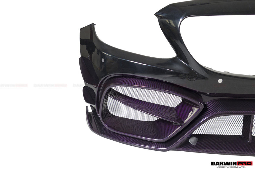 2015-2021 Mercedes Benz W205 C63/S AMG Coupe IMP Performance Partial Carbon Fiber Front Bumper