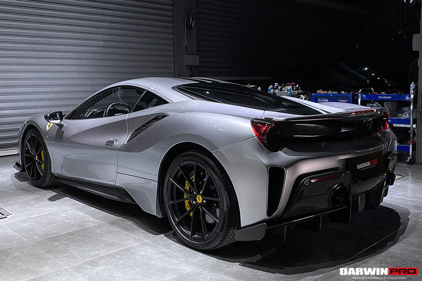 2015-2020 Ferrari 488 GTB & Spyder Pista Style Side Skirts