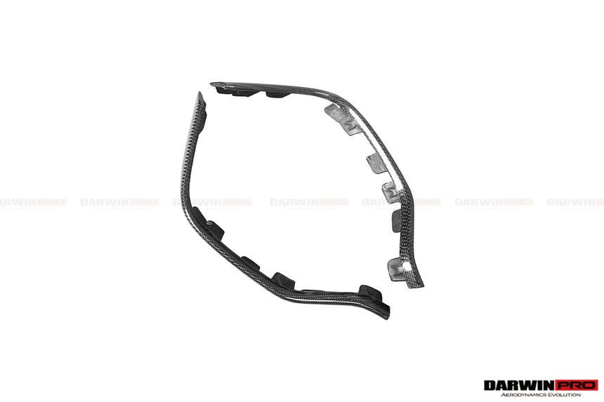 2017-2024 Audi RS4 B9 Carbon Fiber Rear Diffuser Trim Lip