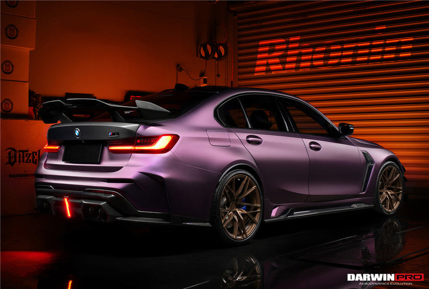 2021-UP BMW M3 G80 G20 BKSSII Style Carbon Fiber Trunk Spoiler