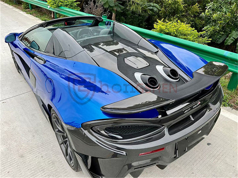 For McLaren 540C 570S upgrade 600LT Full body kit Dry carbon fiber front bumper Rear bumper Spoiler side skirt Front hood