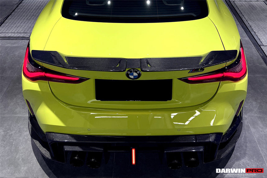 2021-UP BMW M4 G82/4 Series G22 BKSS Style Carbon Fiber Trunk Spoiler