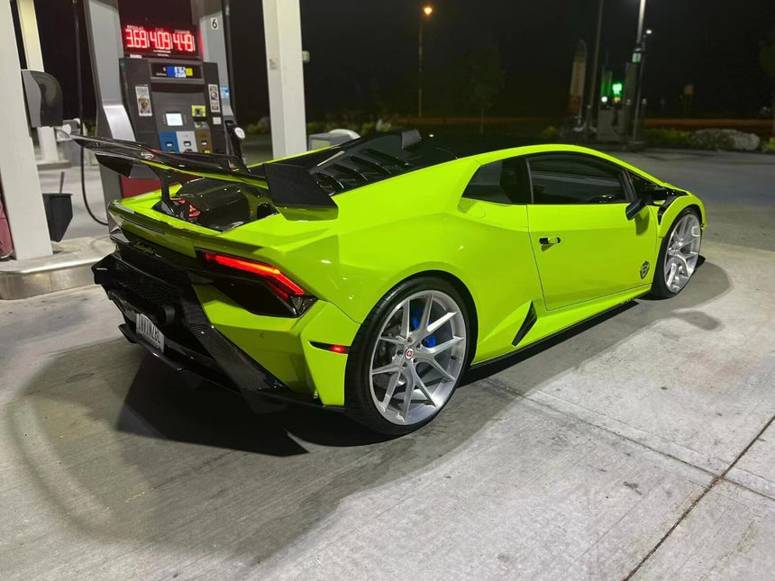 lamborghini huracan lp580 lp610 upgrade STO DRY Carbon kits front bumper rear bumper fender exhaust hood engine cover