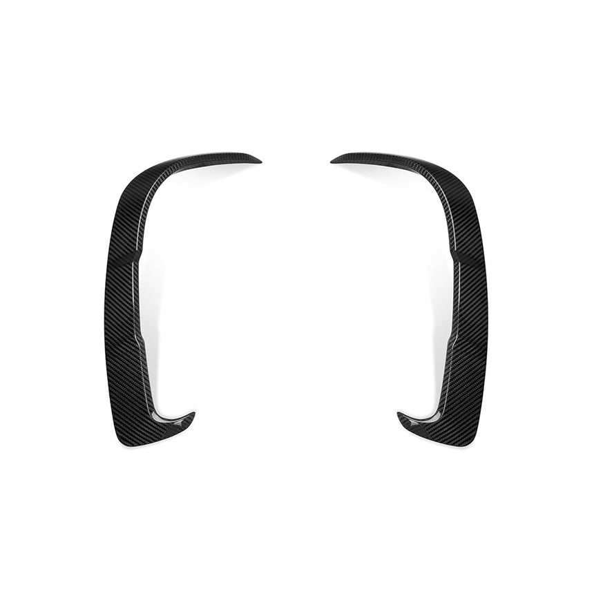 SOOQOO BMW Z4 G29 Rear Bumper Inserts In Prepreg Carbon Fiber