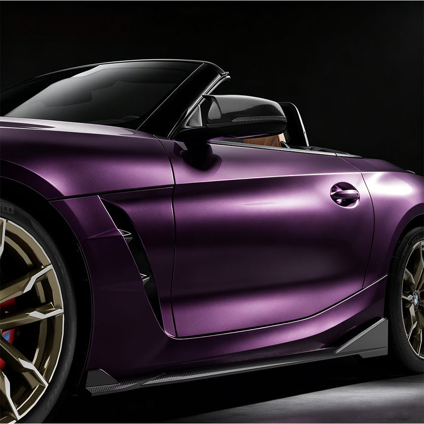 SOOQOO BMW Z4 G29 Side Skirt In Prepreg Carbon Fiber