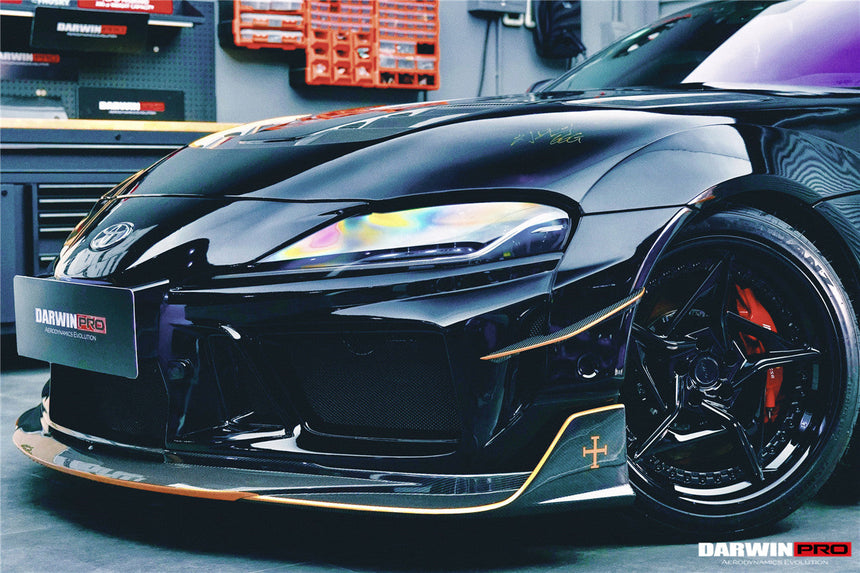 2019-UP Toyota GR Supra (J29/DB) A90 A91 BKSSII Style Partial Carbon Fiber Front Bumper
