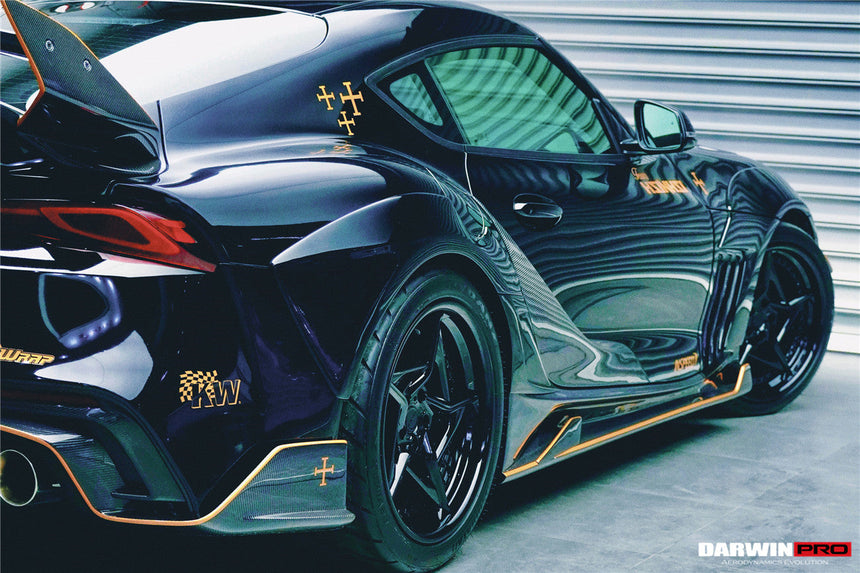 2019-UP Toyota GR Supra (J29/DB) A90 A91 BKSSII Style Part Carbon Fiber Full Wide Body Kit