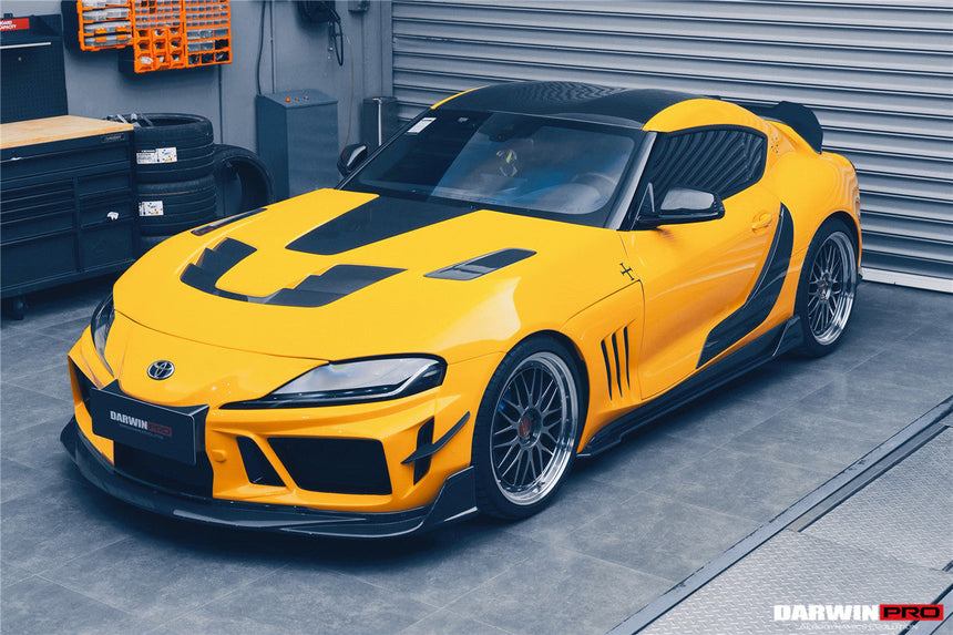 2019-UP Toyota GR Supra (J29/DB) A90 A91 BKSSII Style Partial Carbon Fiber Front Bumper