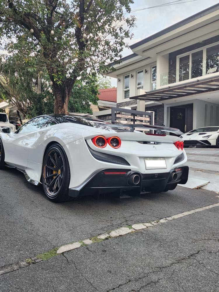 Dry Carbon Fiber Ferrari F8 Tributo Rear Side Flap - Zacoe