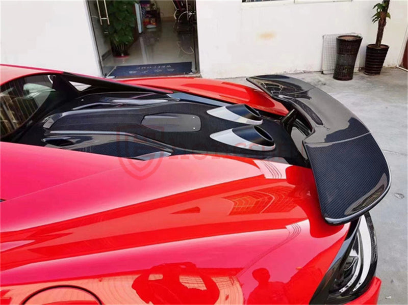 For McLaren 540C 570S upgrade 600LT Full body kit Dry carbon fiber front bumper Rear bumper Spoiler side skirt Front hood