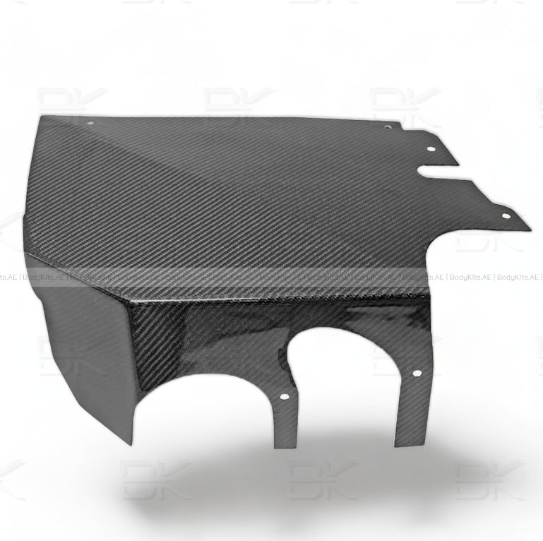Nissan Skyline R34 GTT CF/FRP air filter cover shield