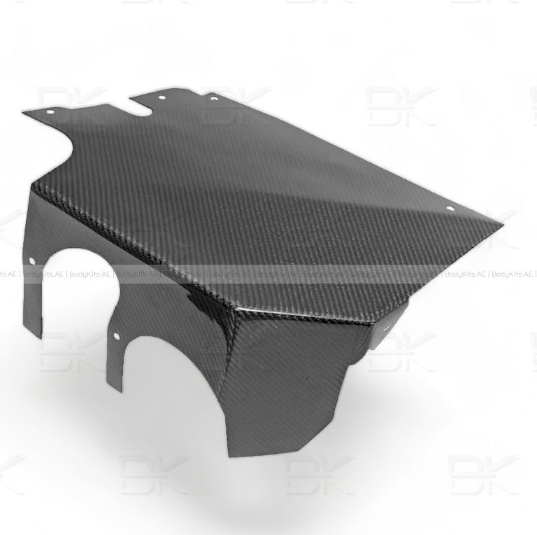 Nissan Skyline R34 GTT CF/FRP air filter cover shield