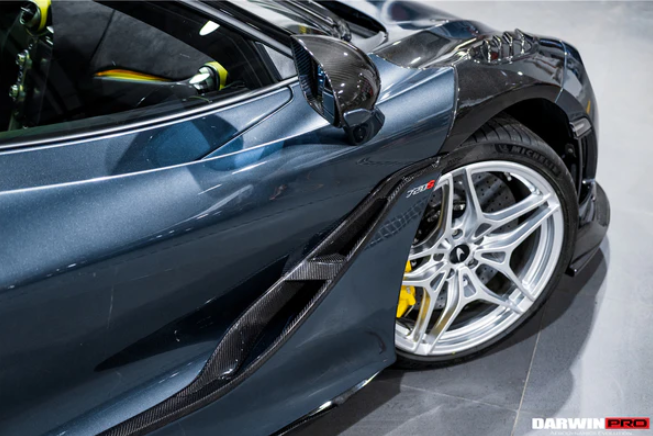 2017-2021 McLaren 720s Se²NWB Style Carbon Fiber Side Door Trims