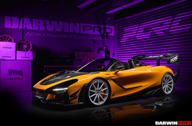 2017-2021 McLaren 720s Se²NWB Style Carbon Fiber Side Skirts