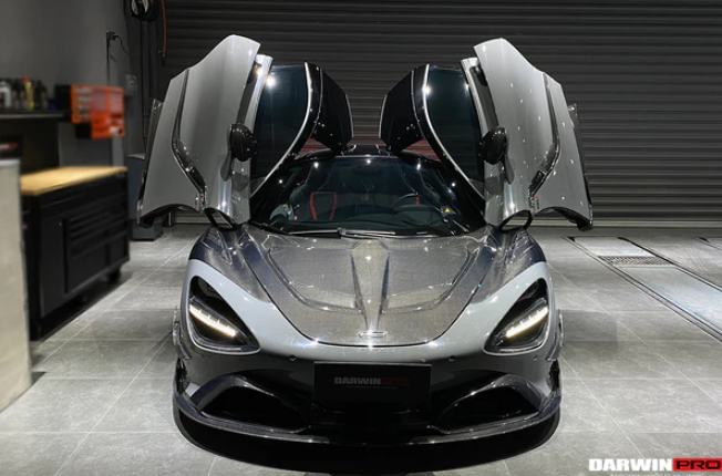 2017-2021 McLaren 720s Se²NWB Style Carbon Fiber Front Lip