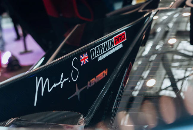 2017-2022 McLaren 720s Se²GTR Style Trunk Wing w/ Side Caps