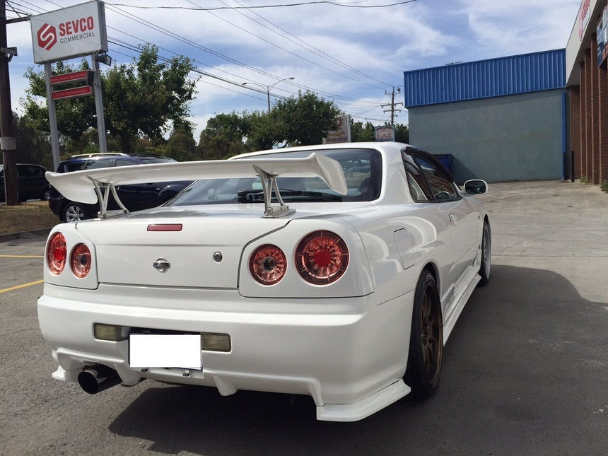 Nissan Skyline R34 GTT - CF/FRP ESB Style Rear Bumper