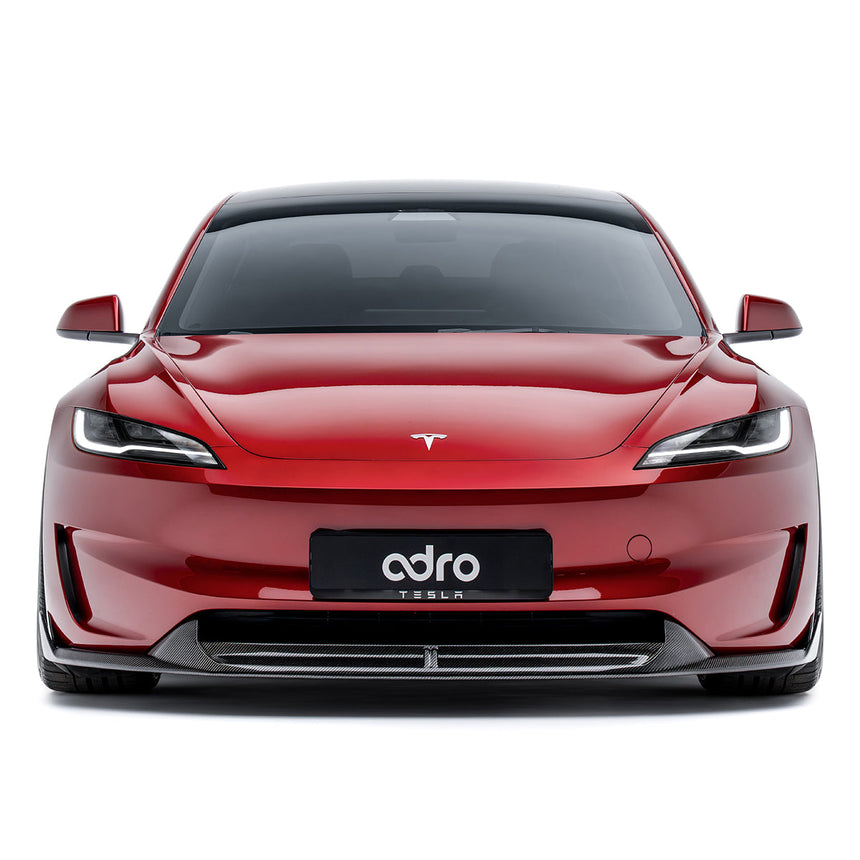 TESLA MODEL 3 HIGHLAND PERFORMANCE CARBON FIBER FRONT LIP