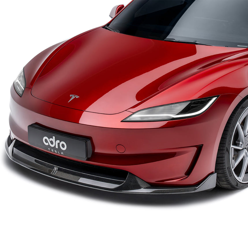 TESLA MODEL 3 HIGHLAND PERFORMANCE CARBON FIBER FRONT LIP