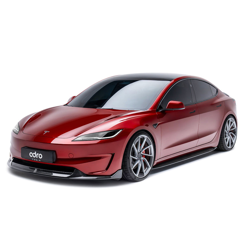TESLA MODEL 3 HIGHLAND PERFORMANCE CARBON FIBER FRONT LIP