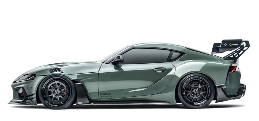 TOYOTA GR SUPRA WIDEBODY KIT W/O BUMPER & WING