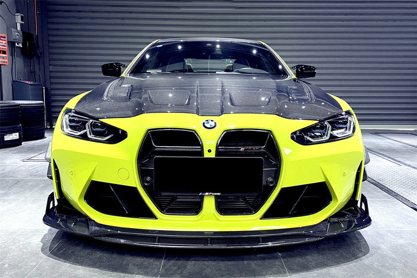 2021-UP BMW M3 G80 M4 G82/G83 BKSS Style Carbon Fiber Front Lip