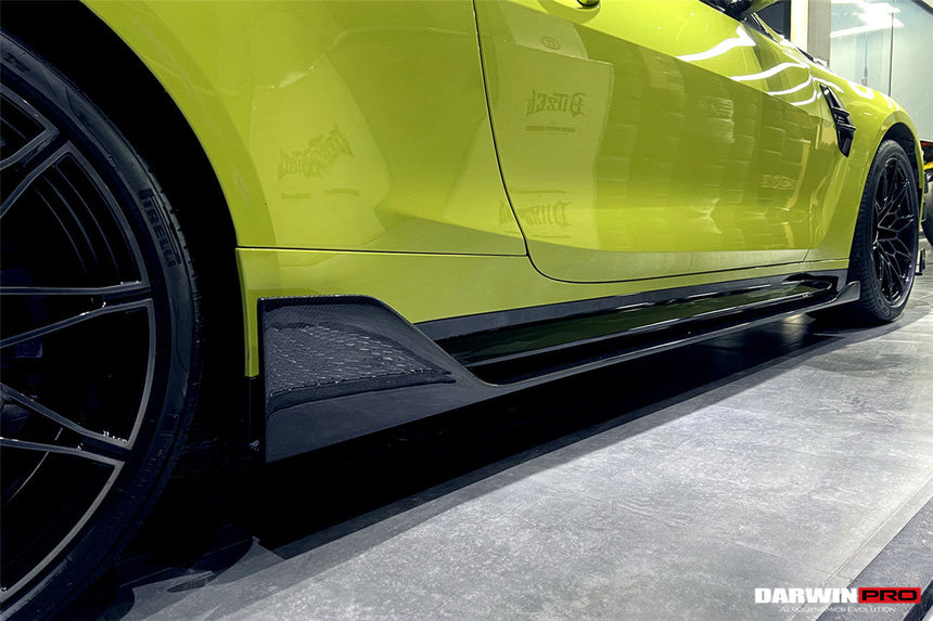 2021-UP BMW M4 G82/G83 BKSS Style Carbon Fiber Side Skirts