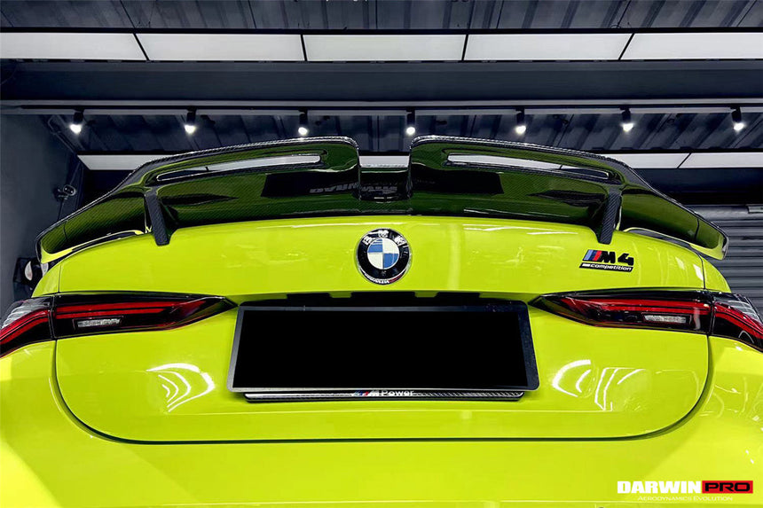 2021-UP BMW M4 G82/4 Series G22 BKSS Style Carbon Fiber Trunk Spoiler