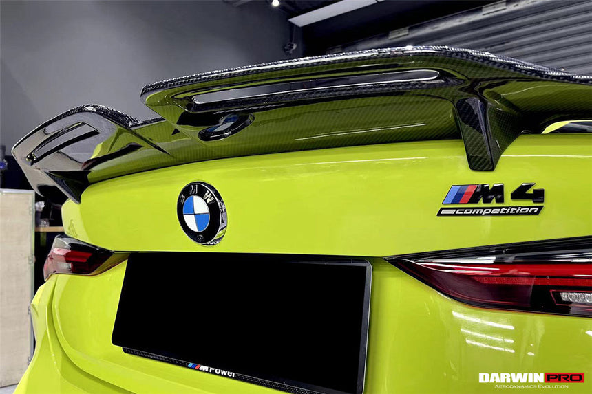 2021-UP BMW M4 G82/4 Series G22 BKSS Style Carbon Fiber Trunk Spoiler
