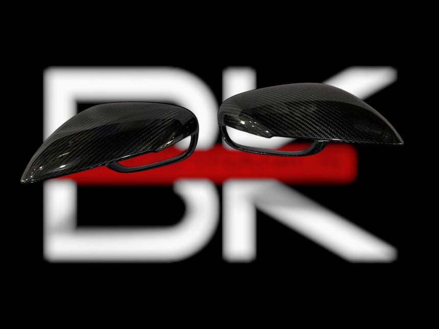 Porsche Taycan Dry Carbon Fiber Mirror Housing