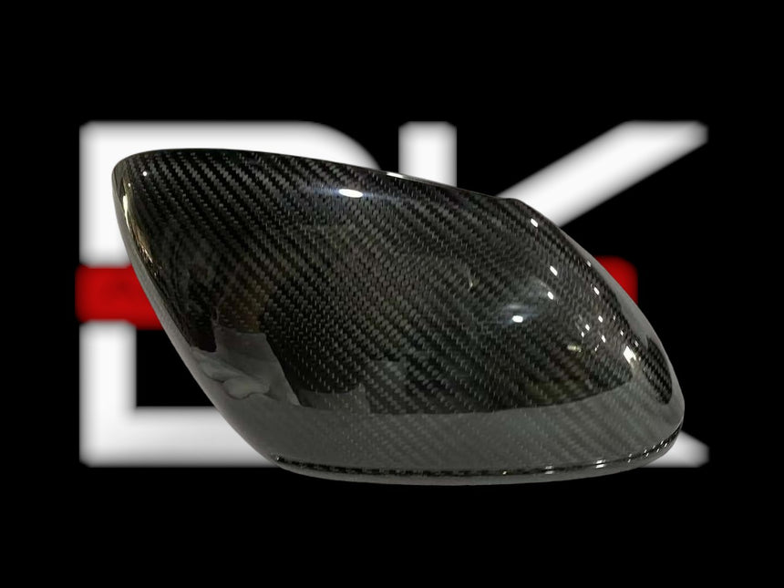 Porsche Taycan Dry Carbon Fiber Mirror Housing