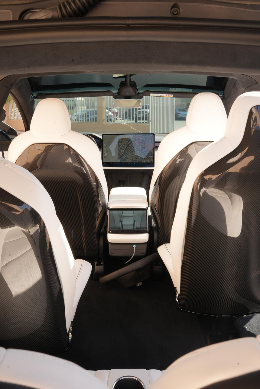 Tesla Model X Plaid 2025 Full Dry Carbon Fiber Bodykit