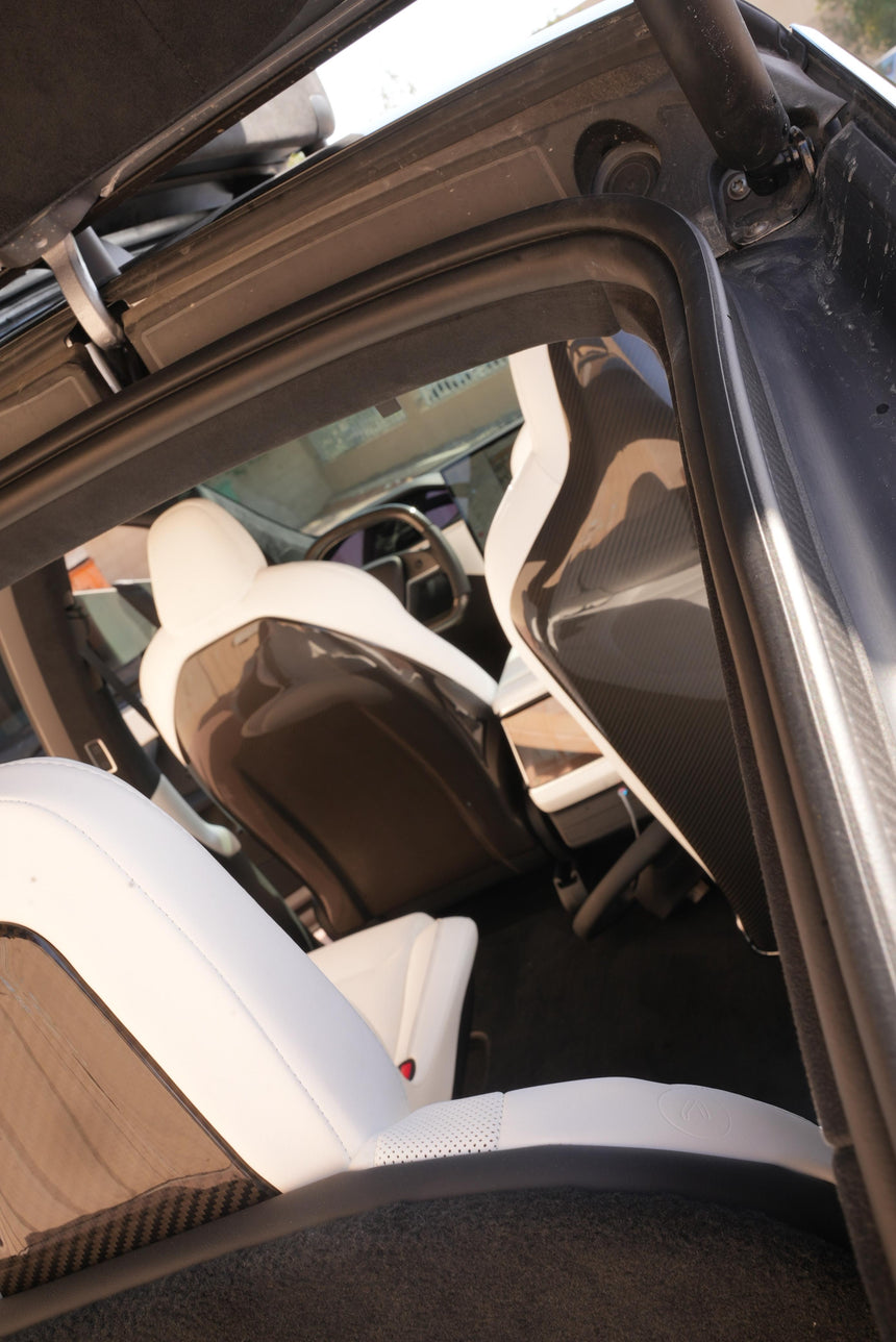 Tesla Model X Plaid 2025 Full Dry Carbon Fiber Bodykit