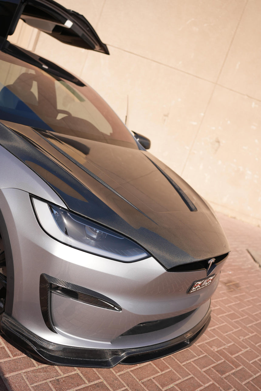 Tesla Model X Plaid 2025 Full Dry Carbon Fiber Bodykit