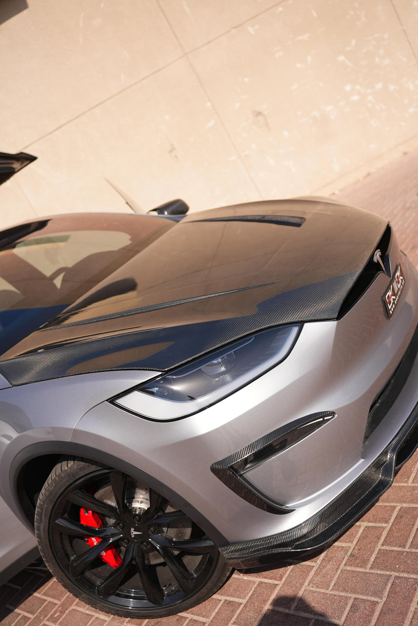 Tesla Model X Plaid 2025 Full Dry Carbon Fiber Bodykit