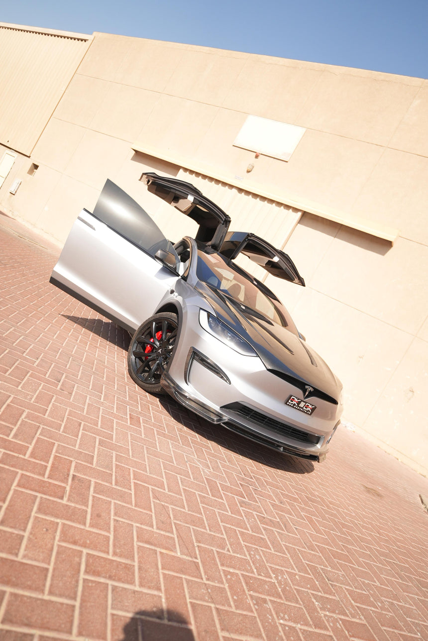Tesla Model X Plaid 2025 Full Dry Carbon Fiber Bodykit
