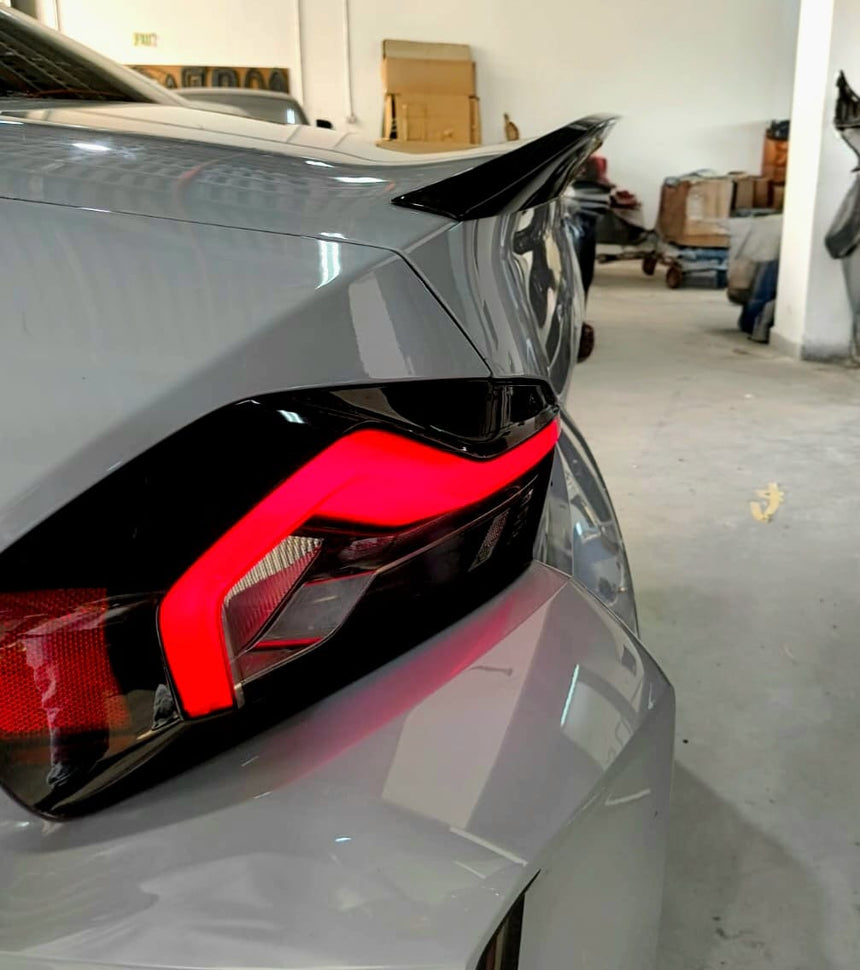 2021-2025 BMW M2 G87 Ducktail Style Dry Carbon Fiber Trunk Spoiler